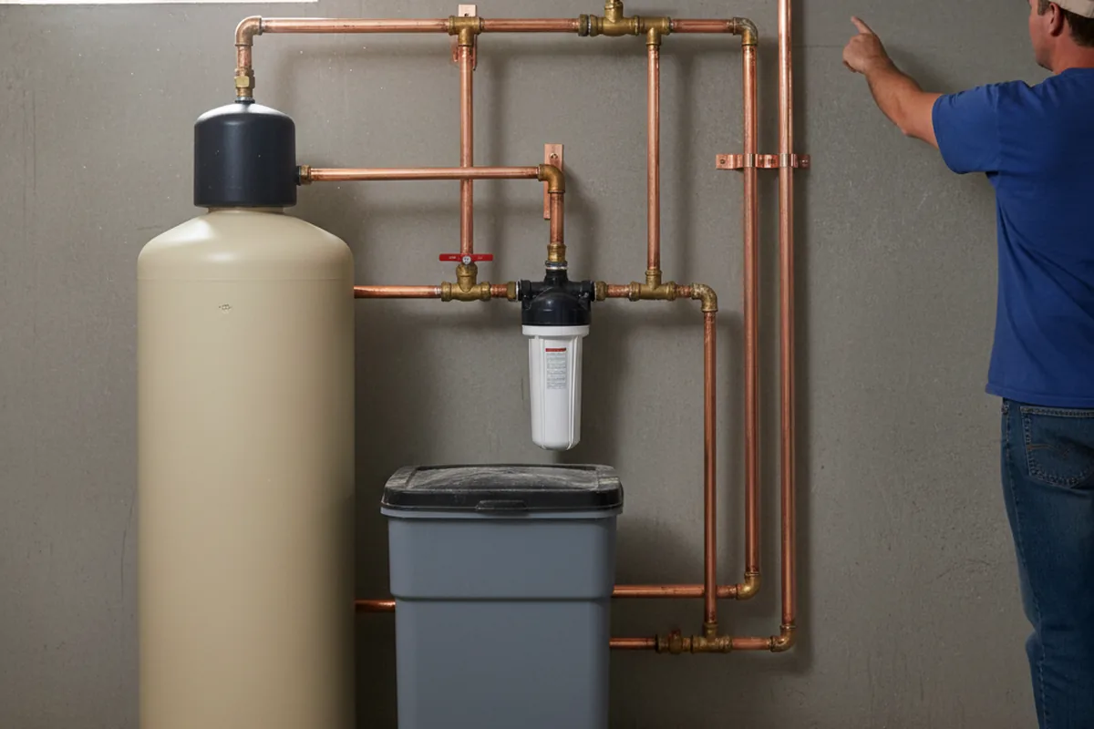Whole-house water treatment system installed in Brogan